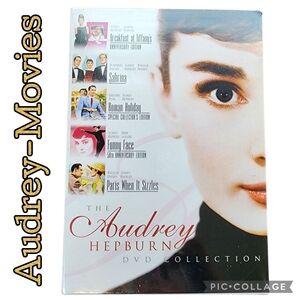 DVD 5 Disk Movie Set Audrey Hepburn Collection Of Best Movies Sealed New In Box